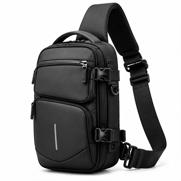 Men's Compact Travel Crossbody Sling Bag