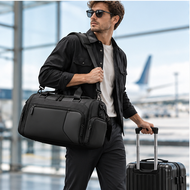 Men's Gym & Travel Duffel Bag