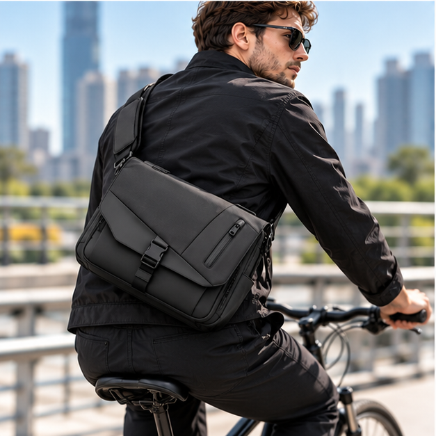 Men's Urban Commuter Messenger Bag