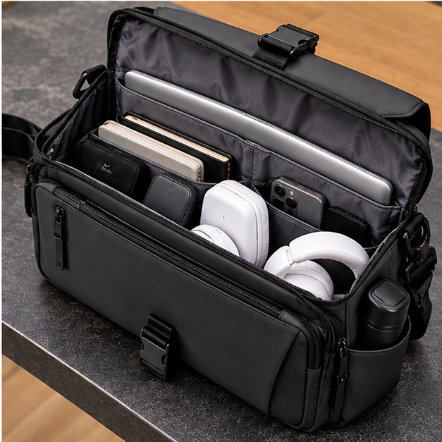 Men's Urban Commuter Messenger Bag