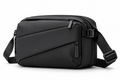 Expandable Men's Crossbody Bag